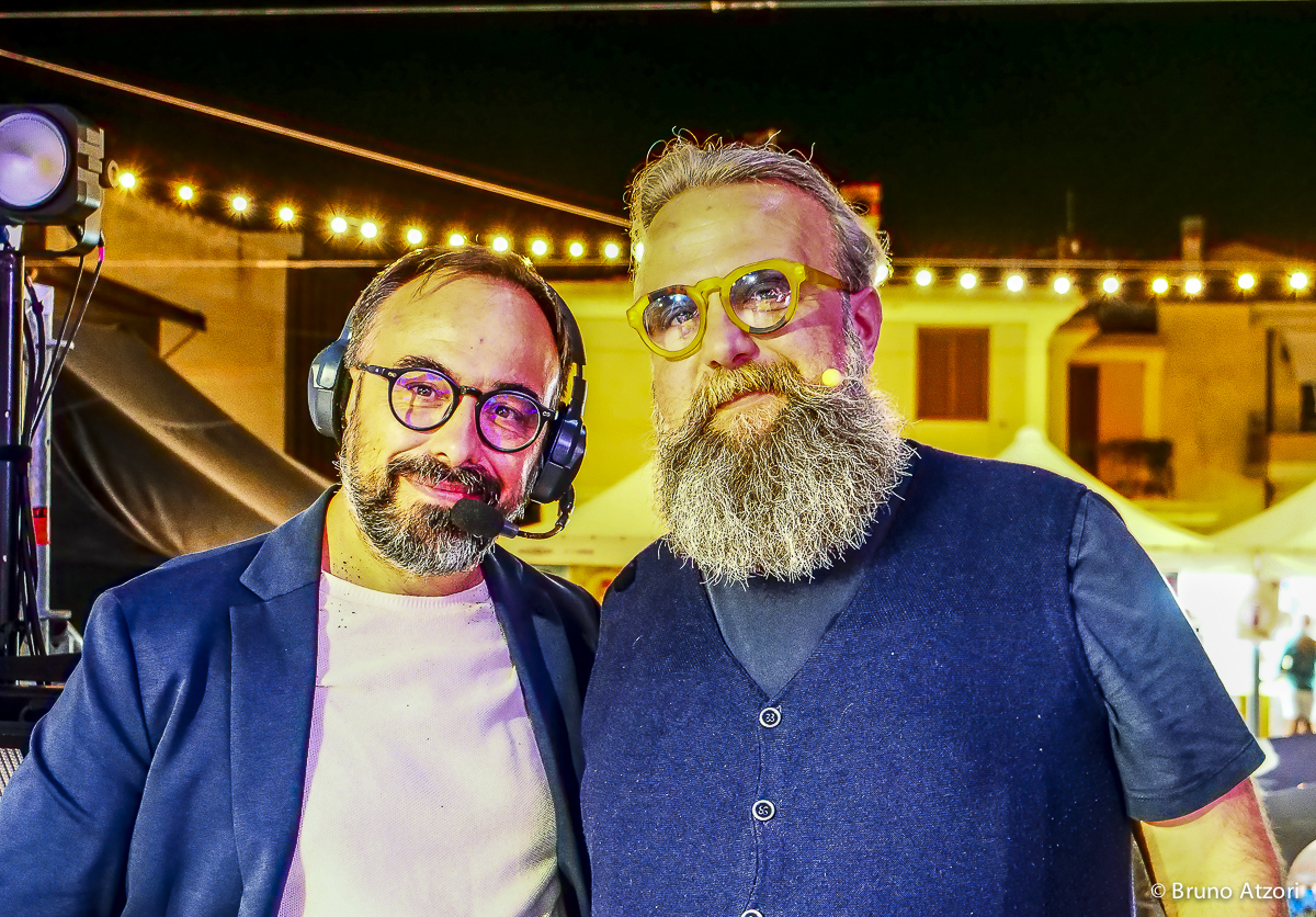 Tore Cubeddu di Eya Tv e Francesco Bruno Fadda di The Over Magazine