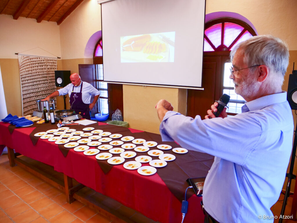 Hans-Peter Bröckerhoff, Giornalista ed editore del portale web sardinien-auf-den-tisch.eu, socio di Slow food, condotta Terre Oristanesi