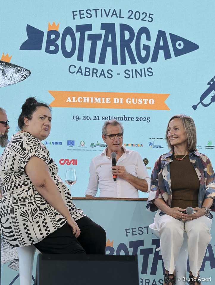 Enologo Piero Cella e Cristina Nadotti, giornalista e scrittrice, intervistati da Lara De Luna
