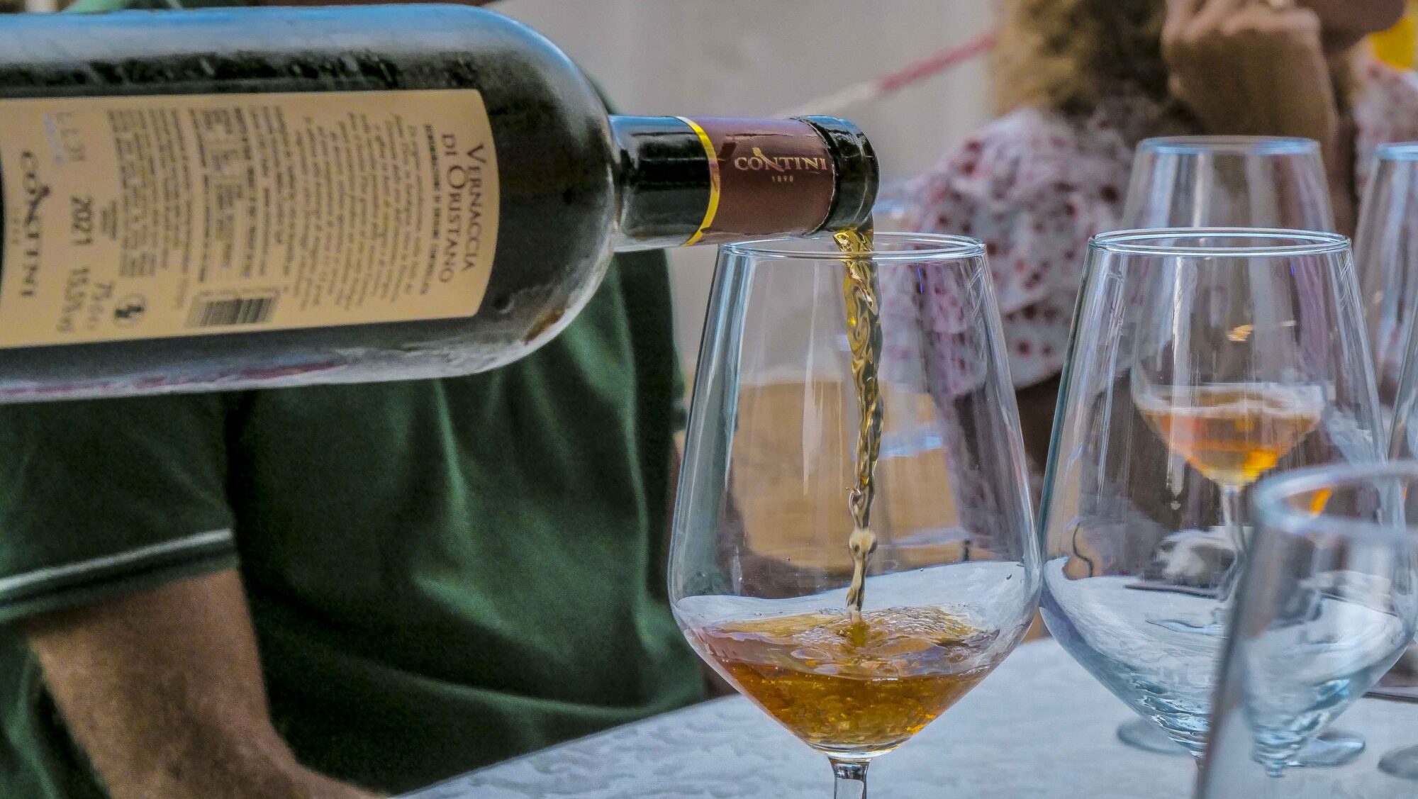Prima degustazione una Vernaccia Flor del 2021